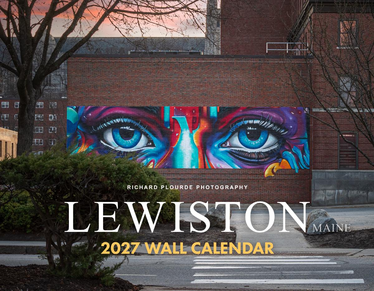 Lewiston Maine 2027 Wall Calendar