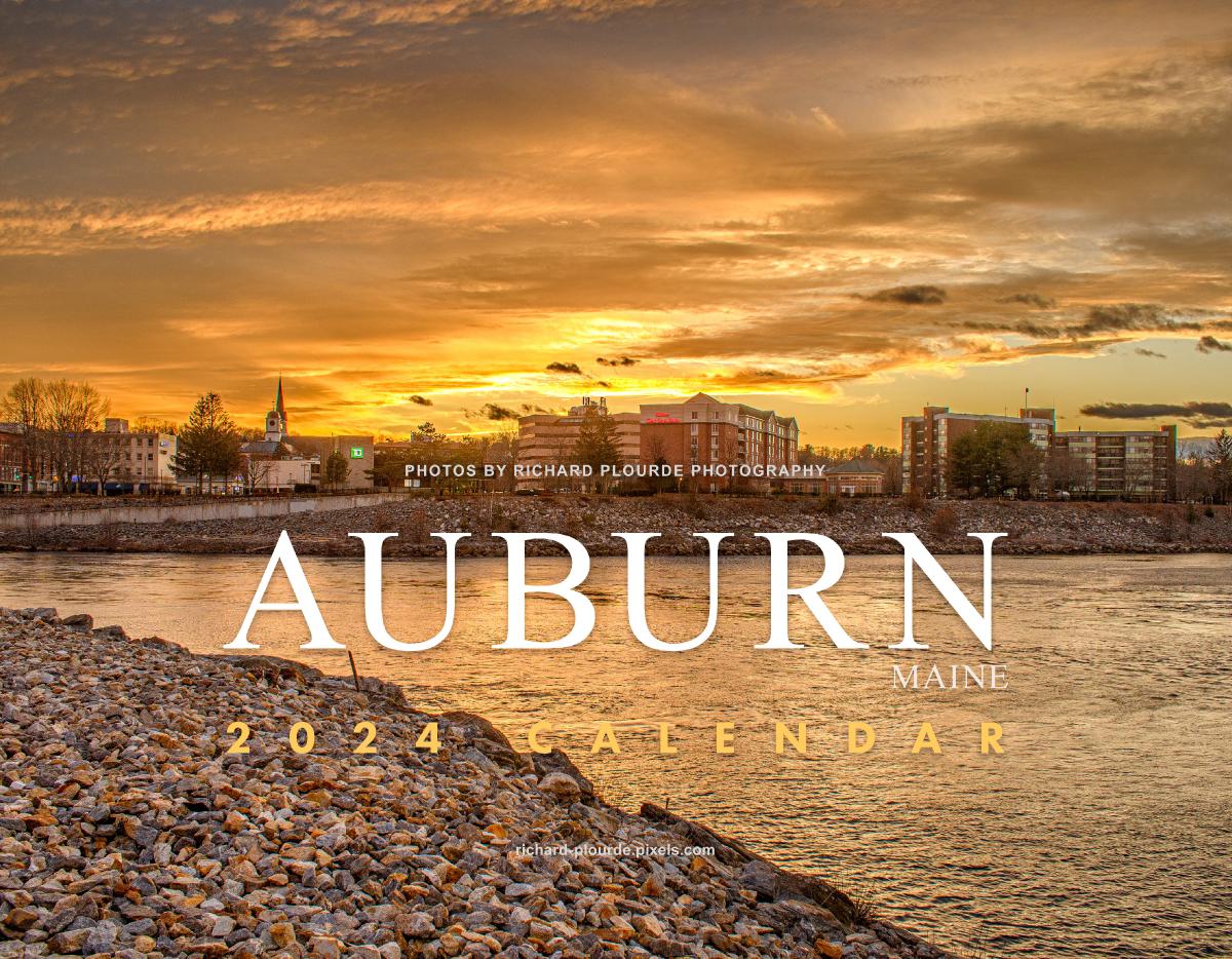 Auburn, Maine - 2024 Wall Calendar