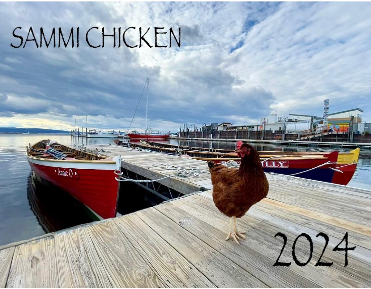 Sammi Chicken 2024 18-Month Calendar