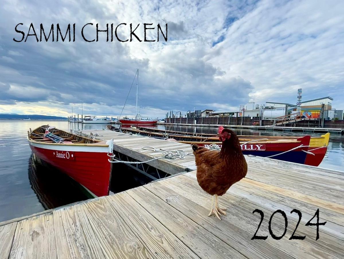 Sammi Chicken 2024 12 month Calendar
