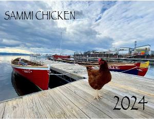 Sammi Chicken 2024 18-Month Calendar