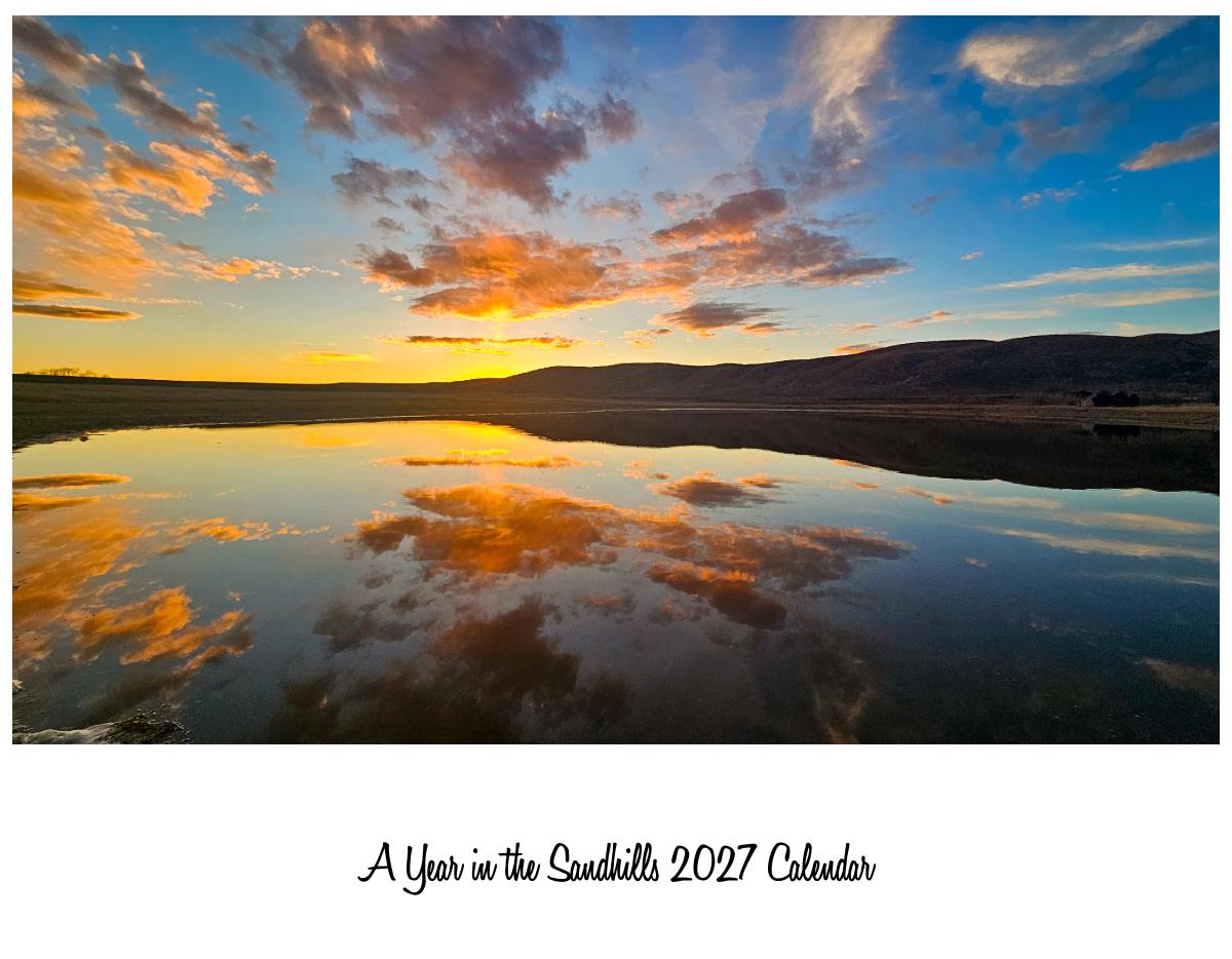 2027 Wall Calendar - A Year in the Sandhills