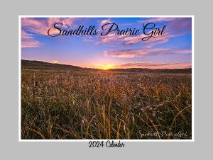 Sandhills Prairie Girl 2024 Calendar
