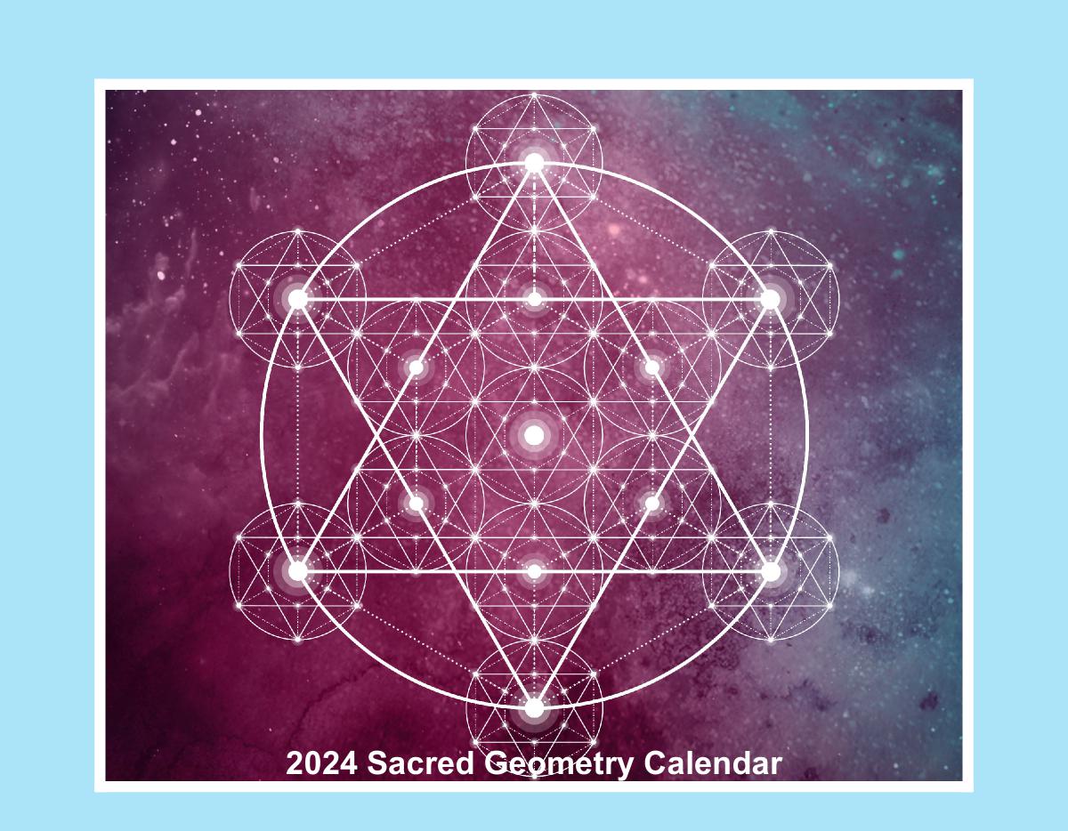 2024 Sacred Geometry Calendar