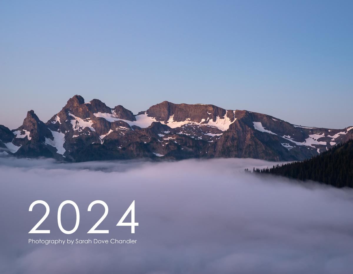 2024 Washington State Photography Calendar
