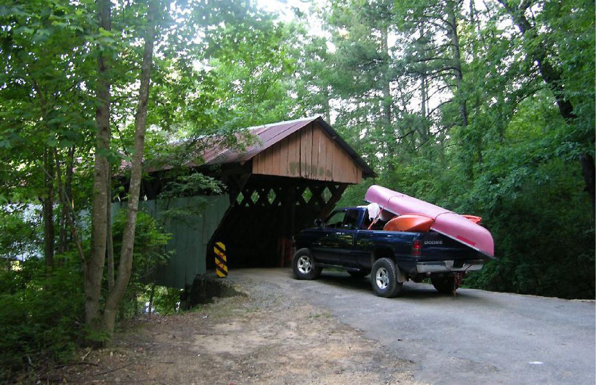 Swann Covered Bridge poster