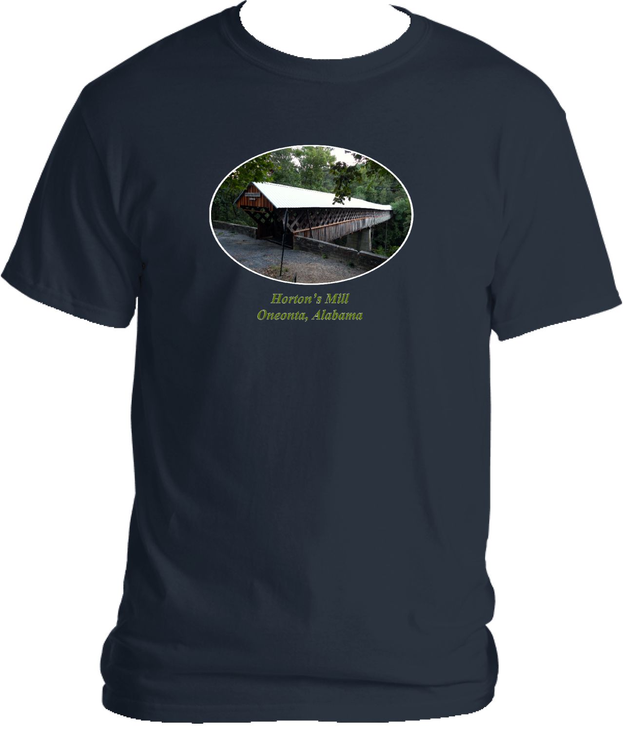 Hortons Mill Covered Bridge tshirt