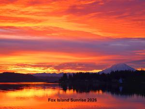 Fox Island Sunrise 2026