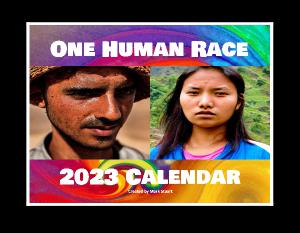 One Human Race 2023 Wall Calendar