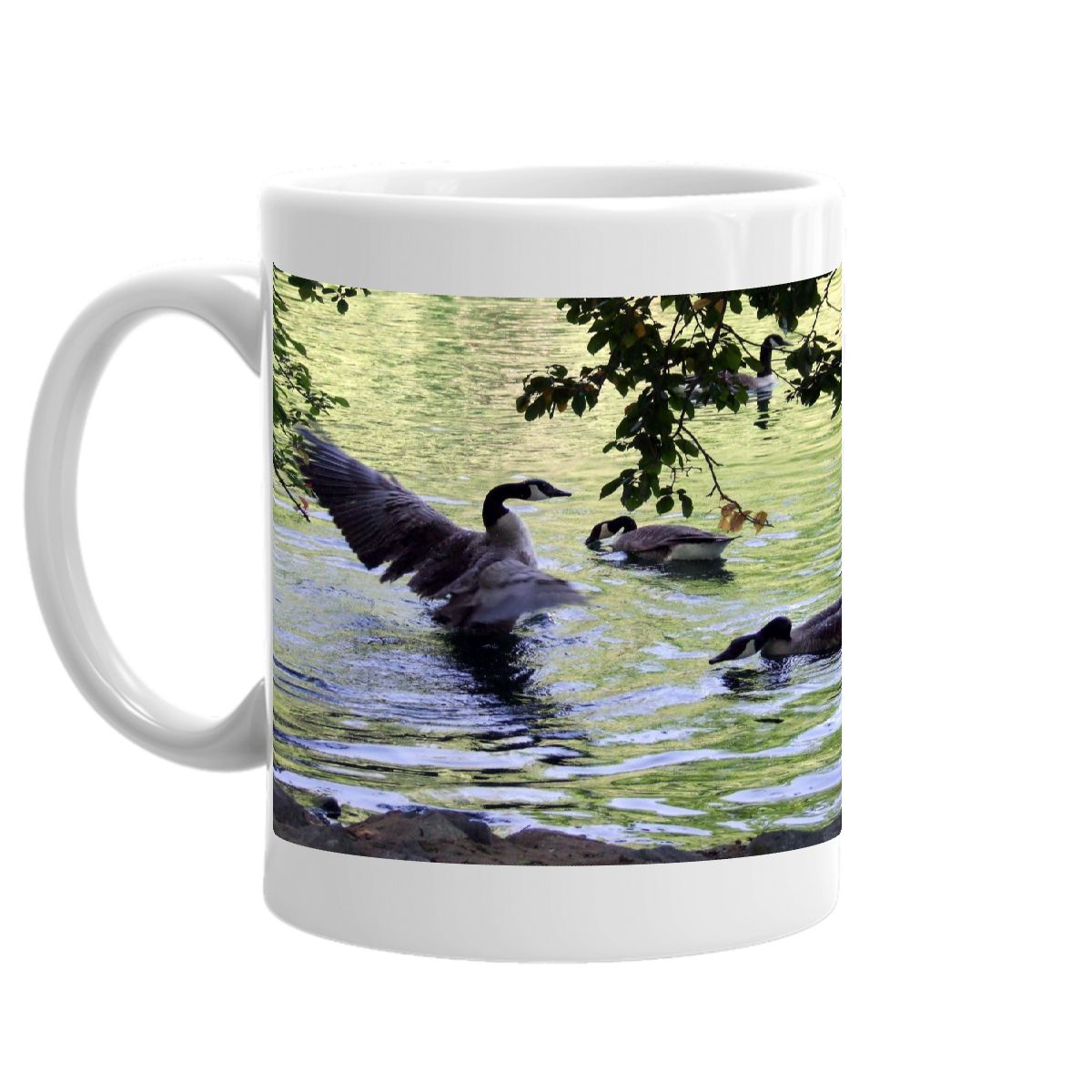 Geese and Duck Mug