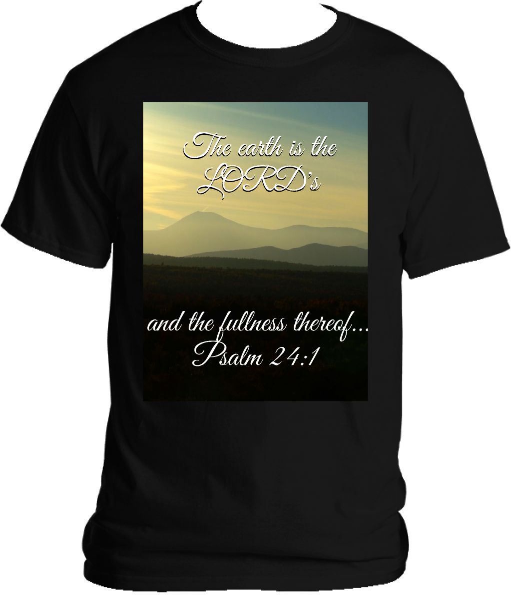 Psalm 24:1 T-Shirt