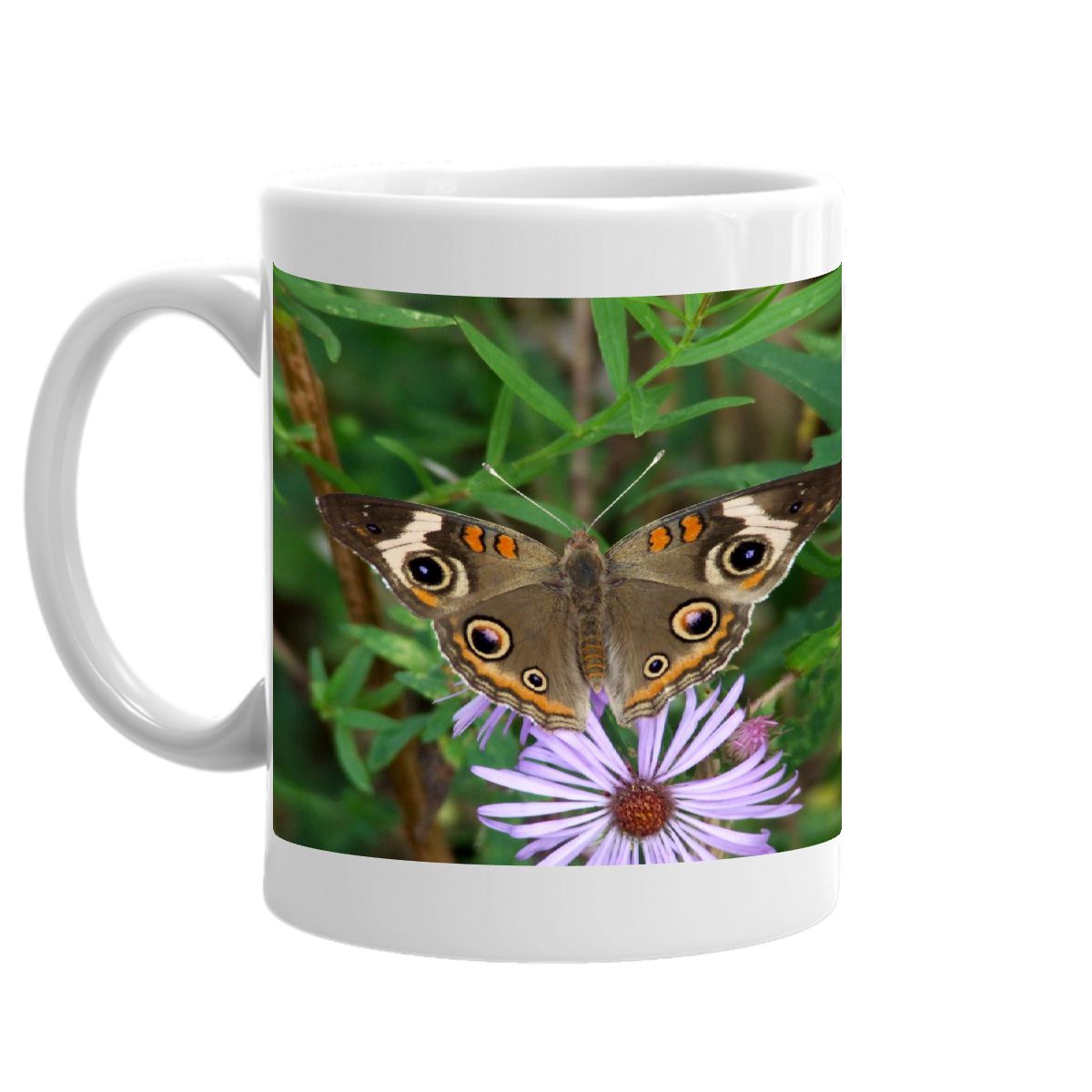 Butterfly On Flower Mug 2