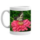 Butterfly On Flower Mug
