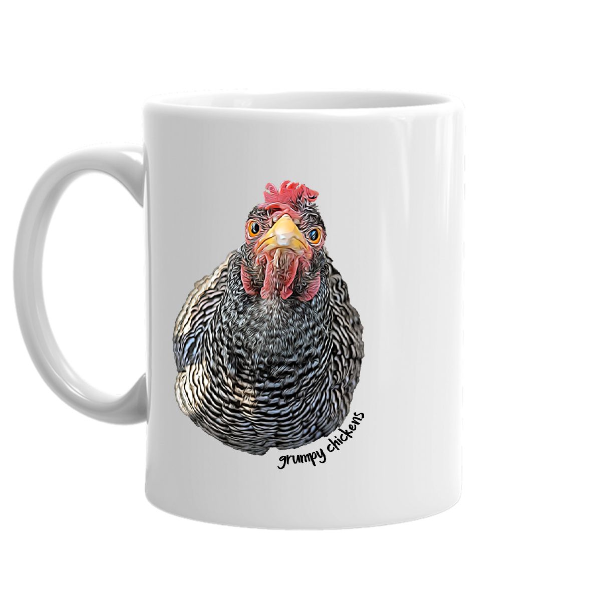Grumpy Chickens Mug