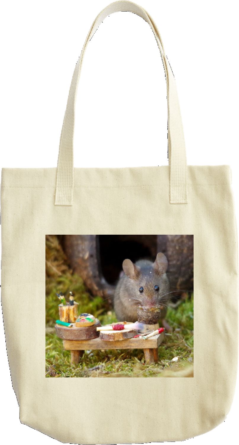 mouse on a bag