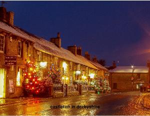 castleton in derbyshire  old english town