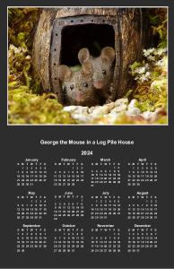 poster  calendar mice