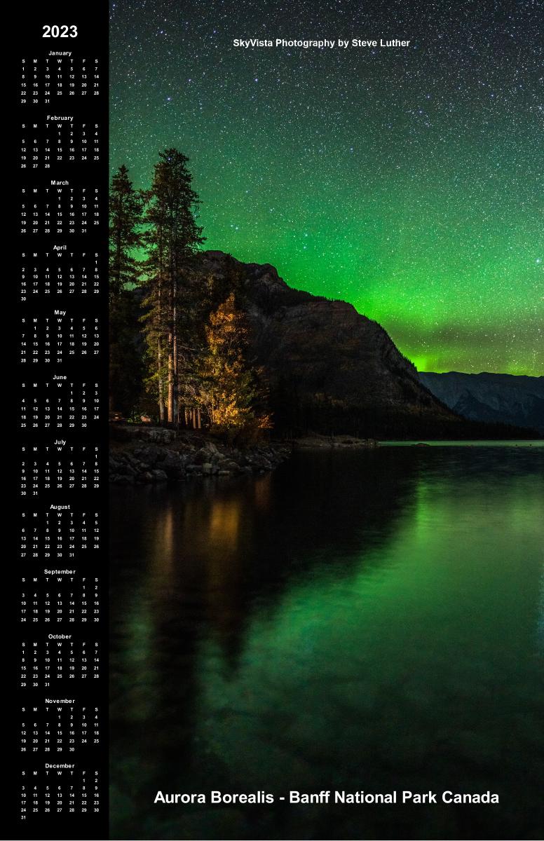 bund Misforstå uddannelse Northern Lights 1 Poster Calendar | Create Photo Calendars