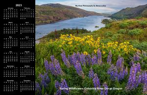 Poster Calendar Columbia River Gorge