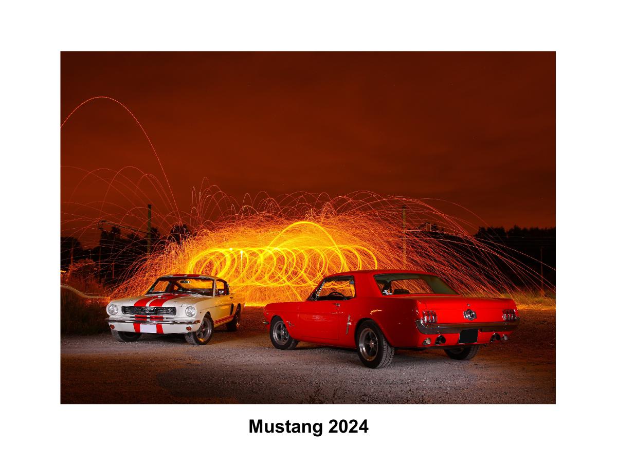 2024 Mustang Calendar