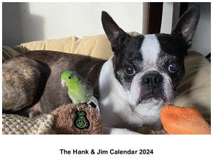 Hank & Jim Calendar 2024