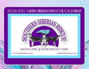 2026 Southern Siberian Rescue Calendar
