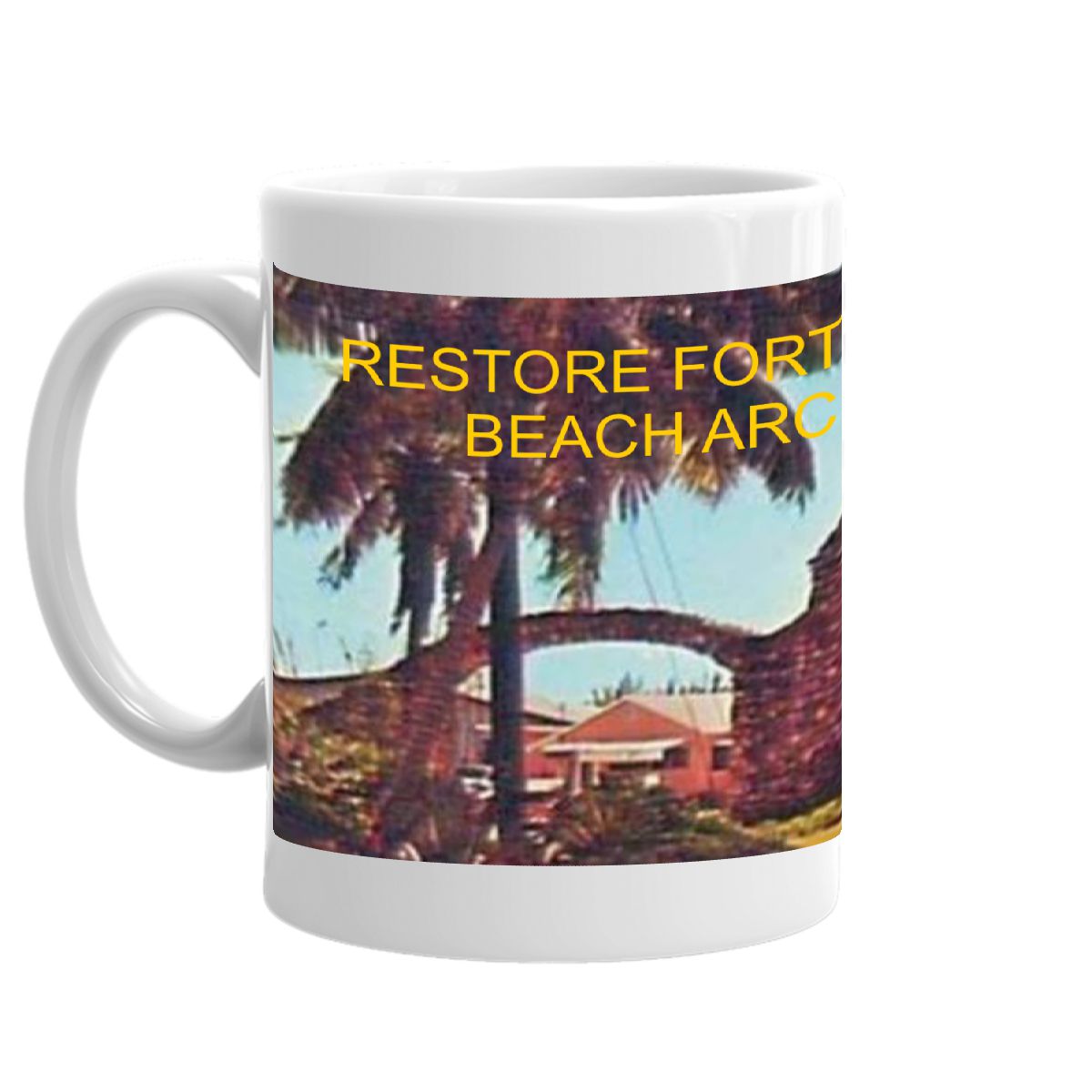 Restore FM Beach Arches Mug photo by Alvin Lederer