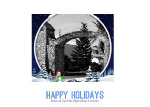 Restore Fort Myers Beach Arches Seasons Greetings