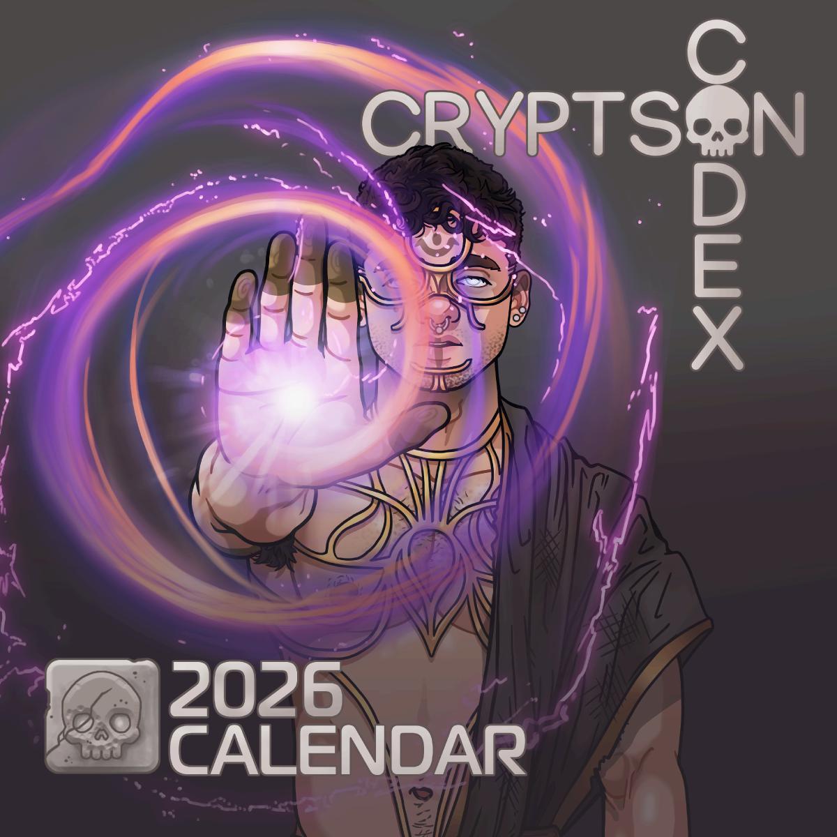 2026 Cryptson Codex 12x12in Calendar