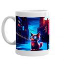 Neon Cat Magic Mug