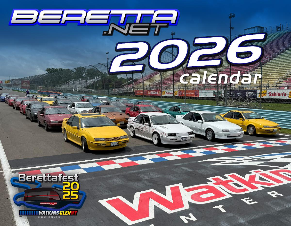 Beretta Net 2026 Calendar