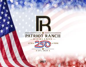 Patriot Ranch Calendar 2027