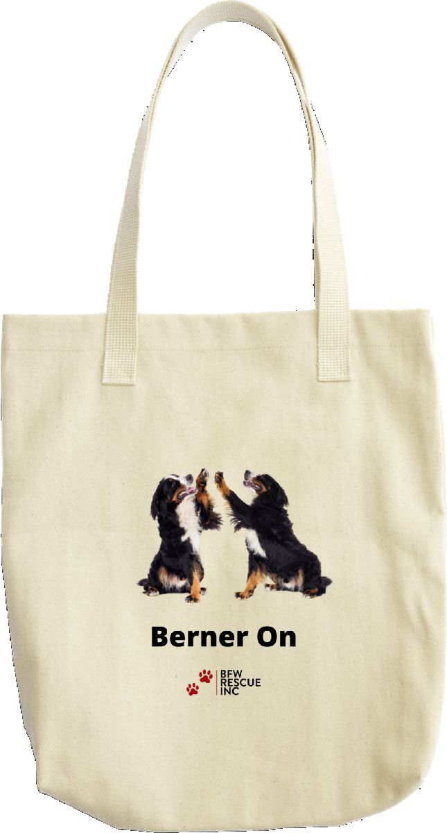 Bernese Mountain Dog Tote Bag