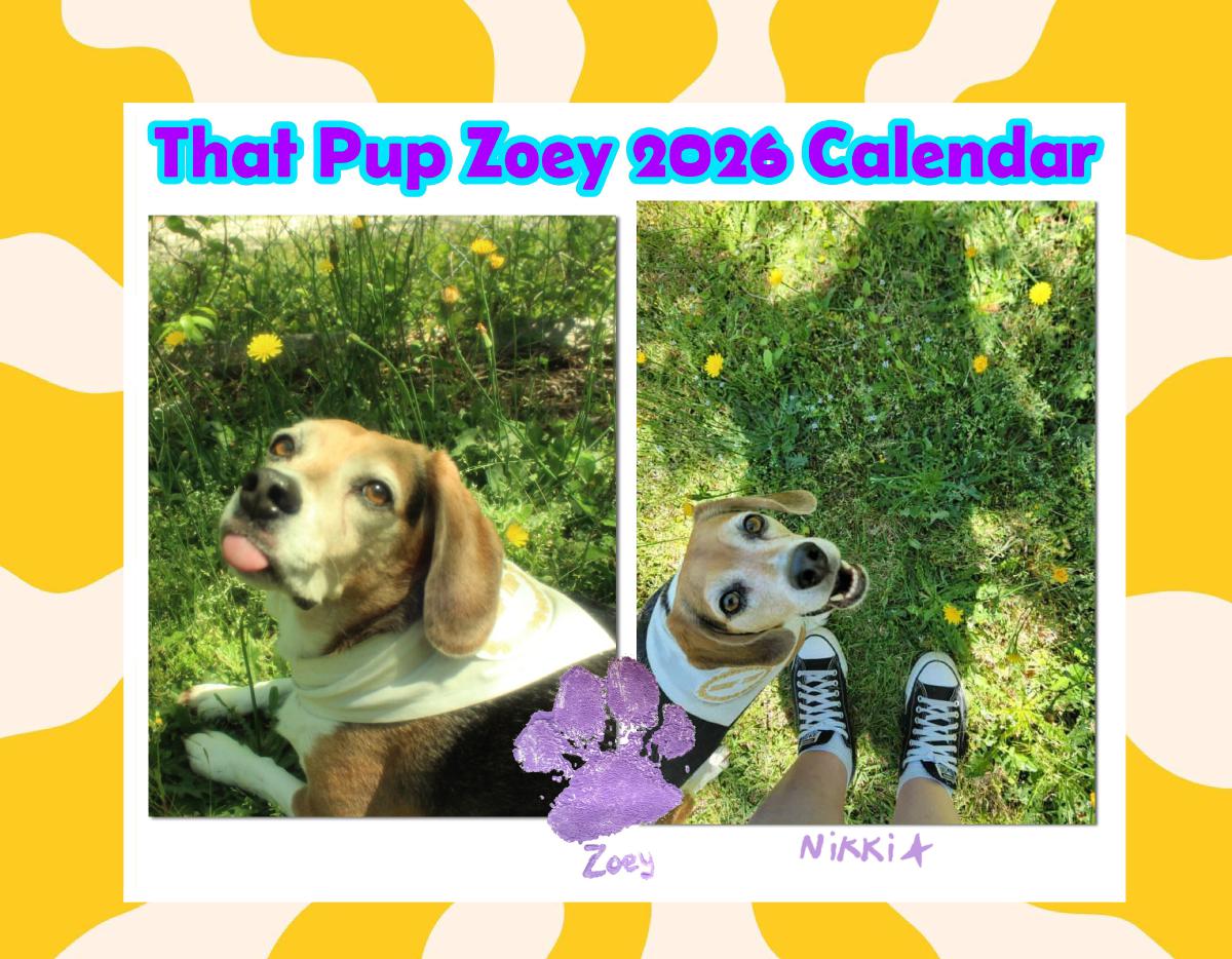 That Pup Zoey 2026 Calendar