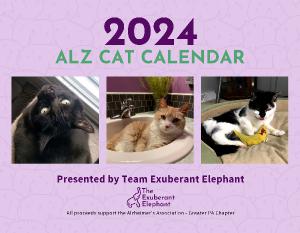 2024 ALZ Cat Calendar