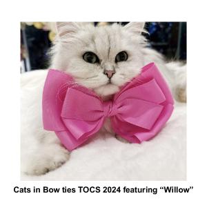 TOCS 2024 Cats in Bow ties Calendar