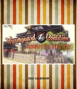 Wyrmguard 2022 Calendar - Benefitting NAMI