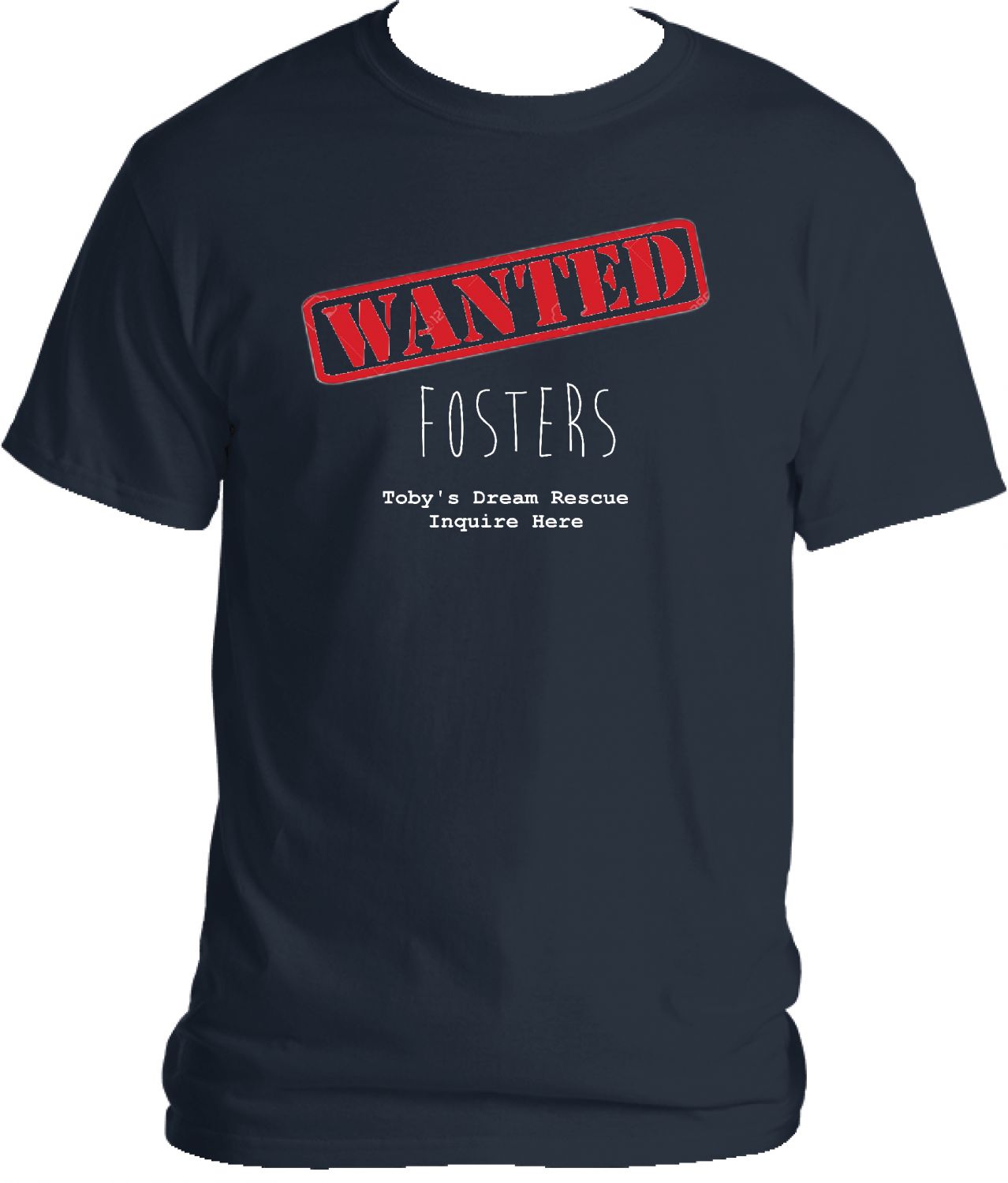 Wanted Fosters White Font