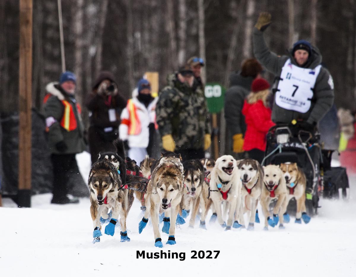 Mushing 2027 Calendar