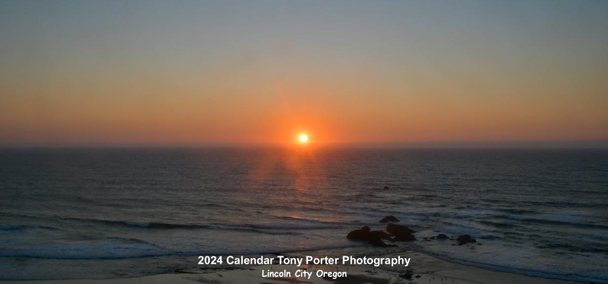 2024 Tony Porter Photography Desk Calendar