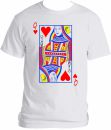 White Queen of Hearts Tshirt
