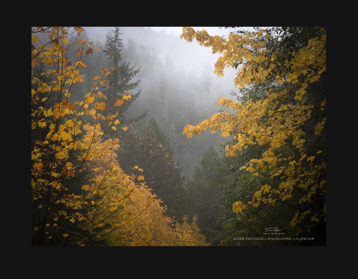 2026 Oregon Landscapes Calendar