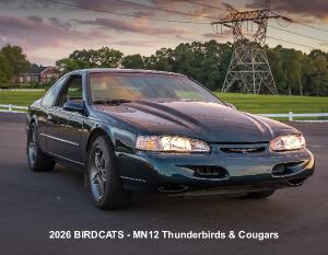 2026 LX Thunderbirds & Mercury XR7 Cougars