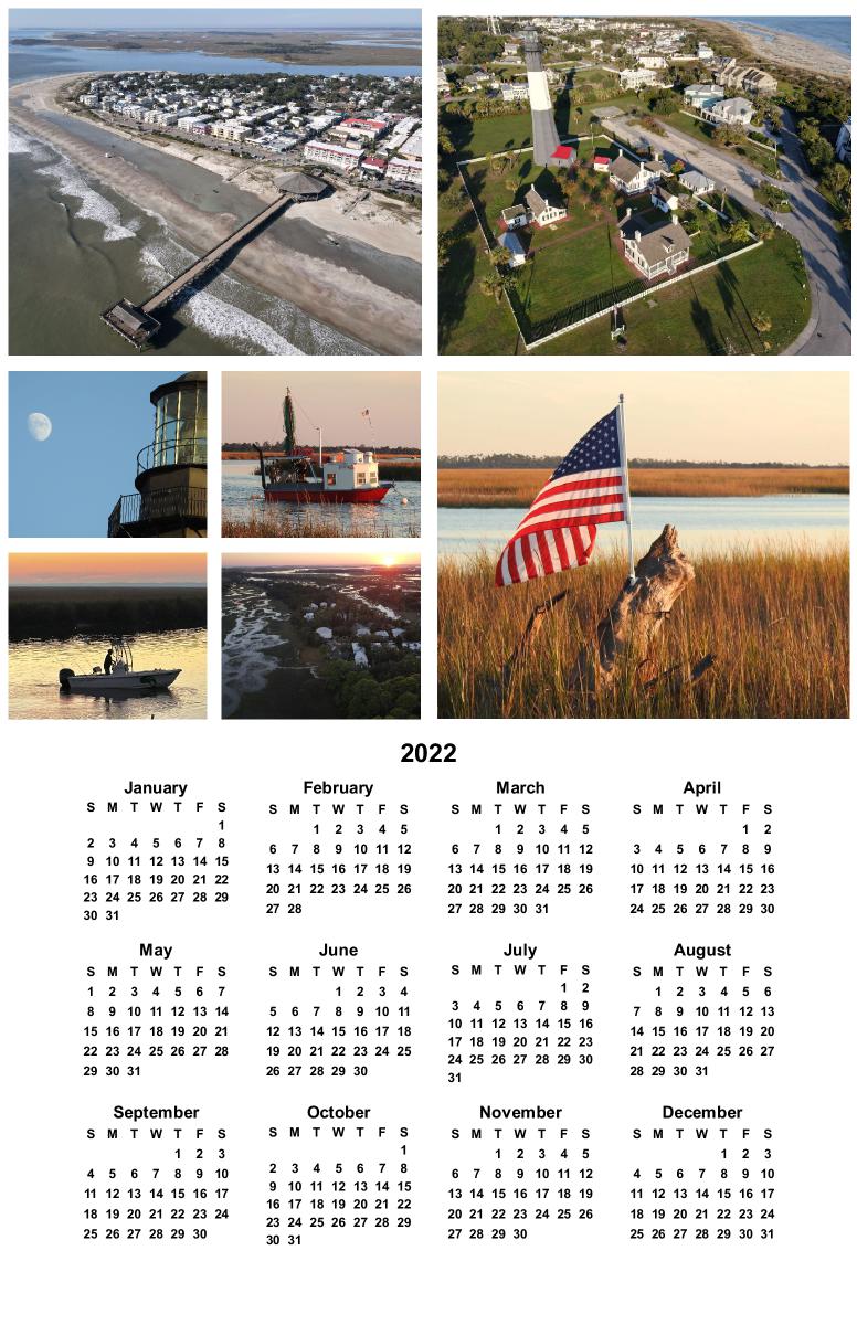 Tybee Island Calendar 2022 2022 Tybee Island Poster Calendar | Create Photo Calendars
