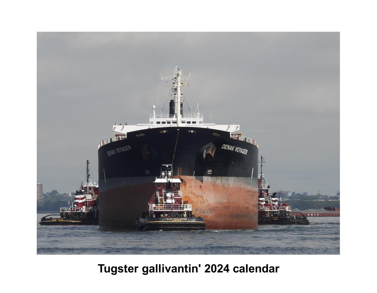 tugster gallivantin' 2024 calendar
