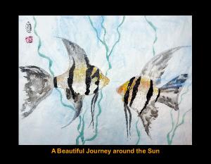 2026 Chinese brush Living Art calendar