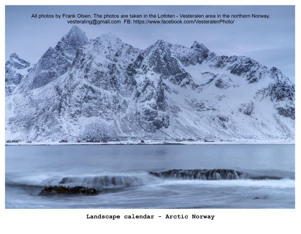 Landscape calendar - Arctic Norway 2022