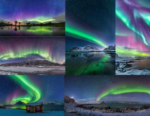 Arctic Calendar - Northern Lights 2024