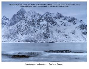 Landscape calendar - Arctic Norway 2022