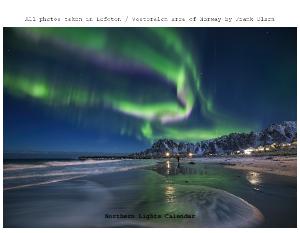 Northern Lights Calendar 2024